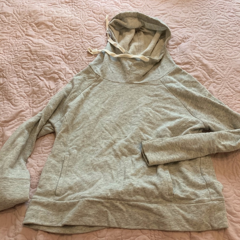 Gray hoodie